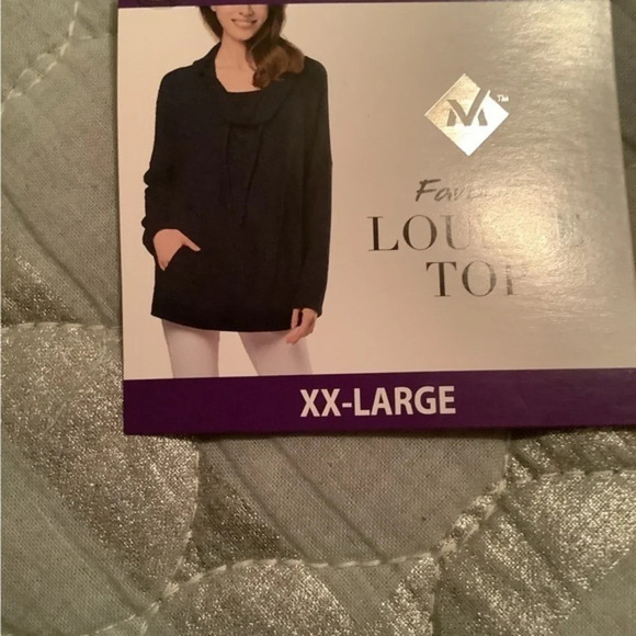 NWT~LOUNG TOP~INDESCRIBABLE COMFORTABLE ~ XXL - Picture 5 of 5